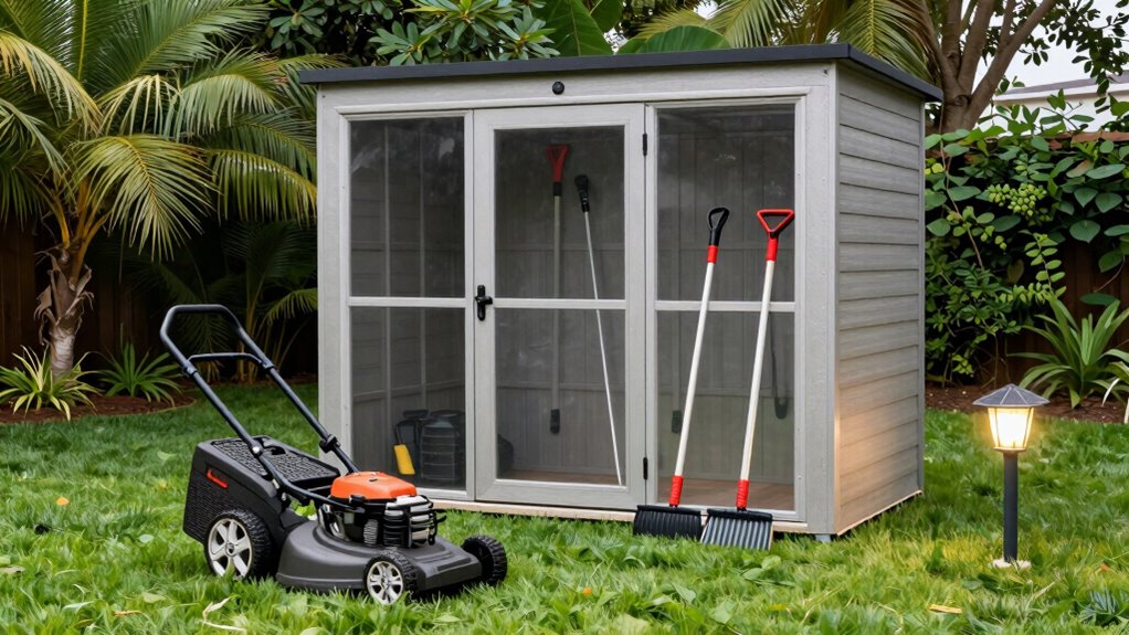 The Lawn Care Decision That Changes Noise, Storage, and Maintenance 8 organized protected accessible storage