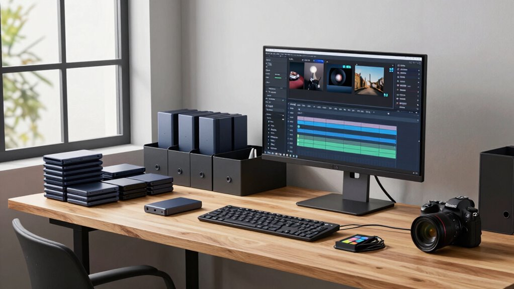 organized video storage system