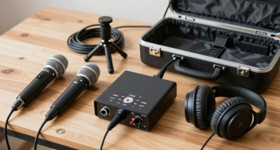 packing mobile recording gear