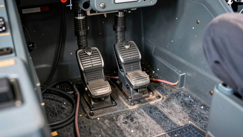Why Flight Sim Rudder Pedals Need Better Floor Planning 6 pedal placement and ergonomics