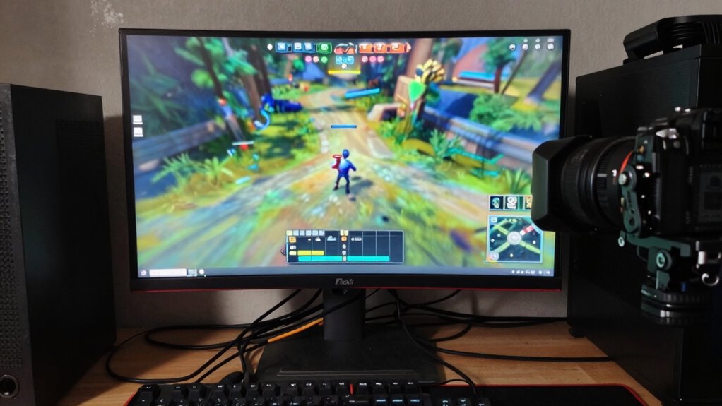 poor capture process visuals