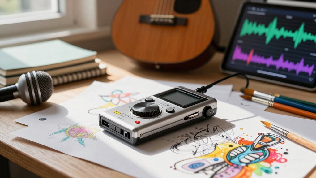 portable customizable sound recording