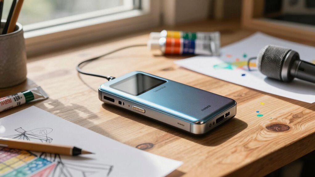 portable recorders enhance creativity