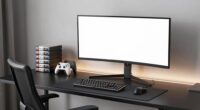 practical clutter free gaming space