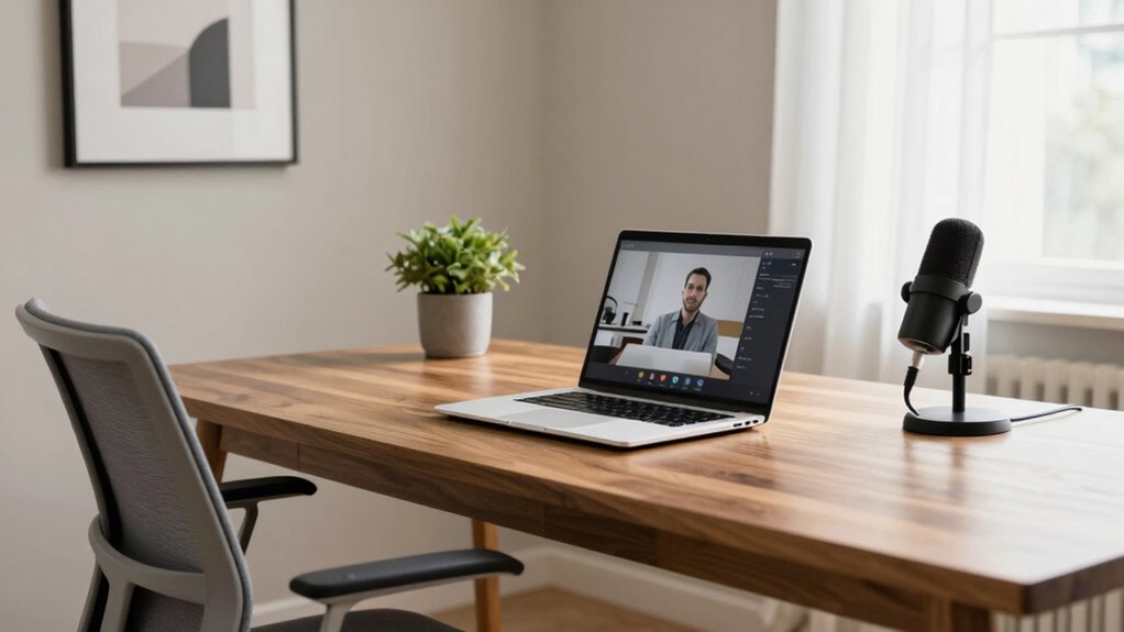 professional distraction free workspace