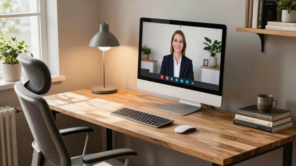 professional home conference setup