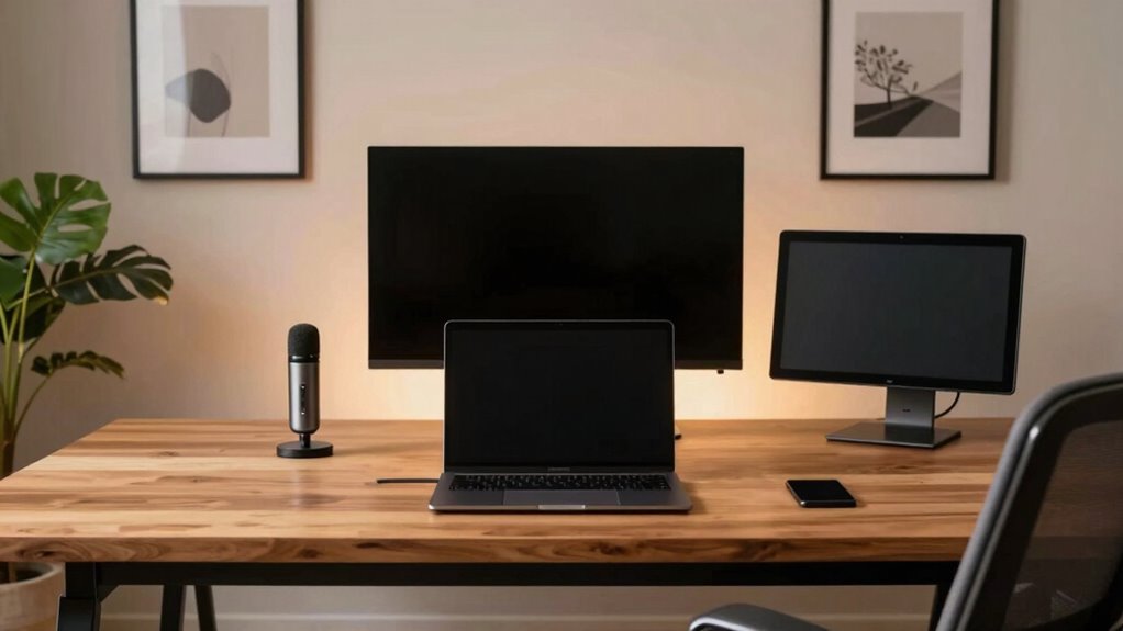professional home conference setup