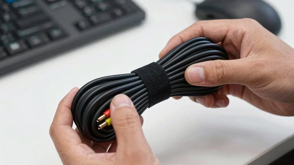 proper cable routing and care