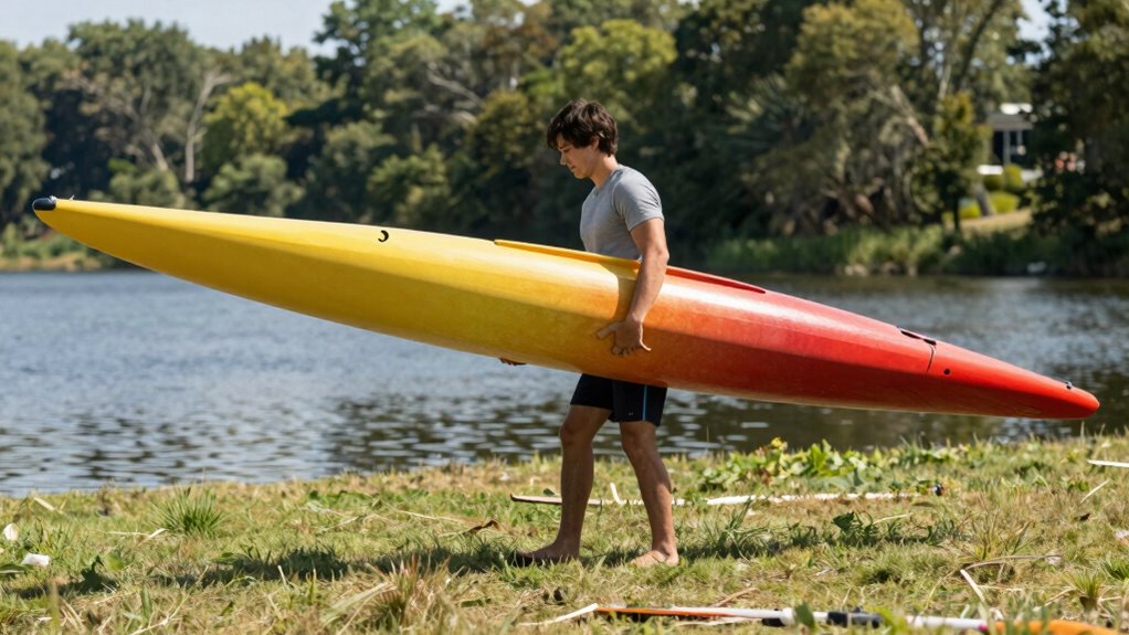 proper kayak loading technique