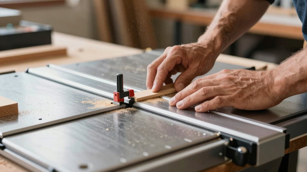 proper saw setup prevents injuries