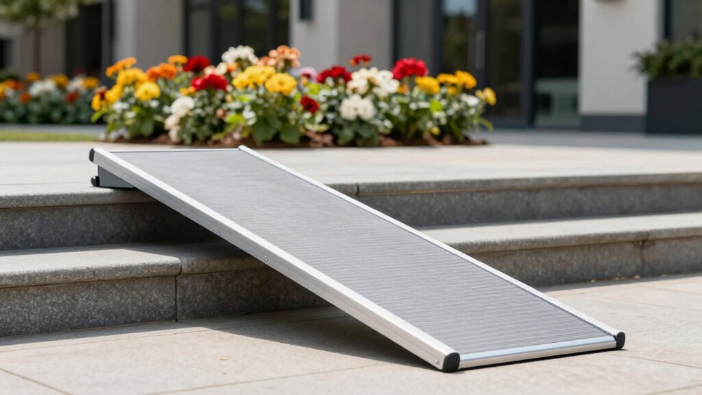 proper slope ensures accessibility