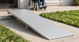 proper slope ensures safe access