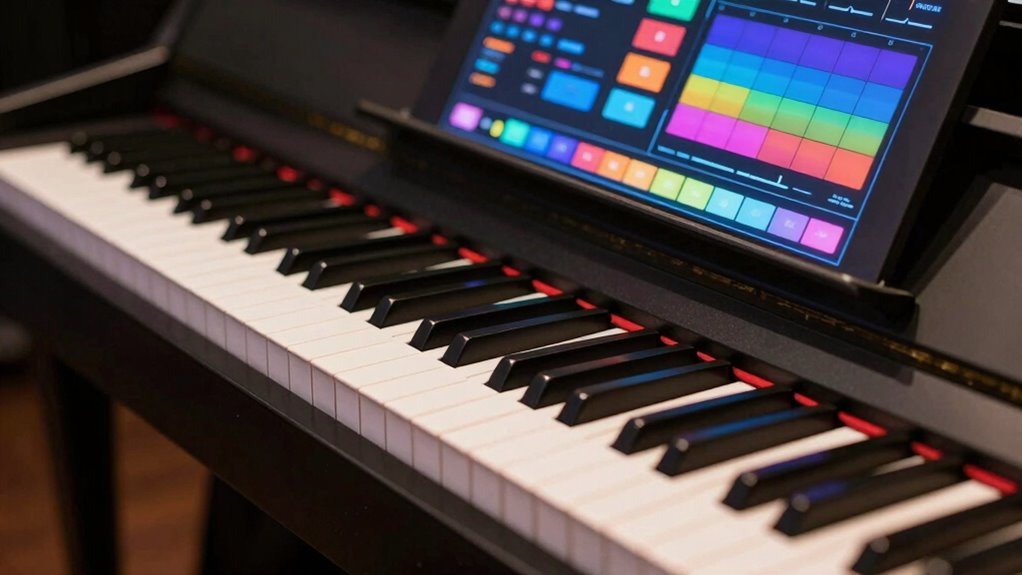 realistic sound responsive keys
