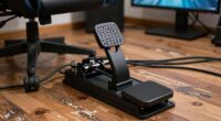rudder pedals require proper placement