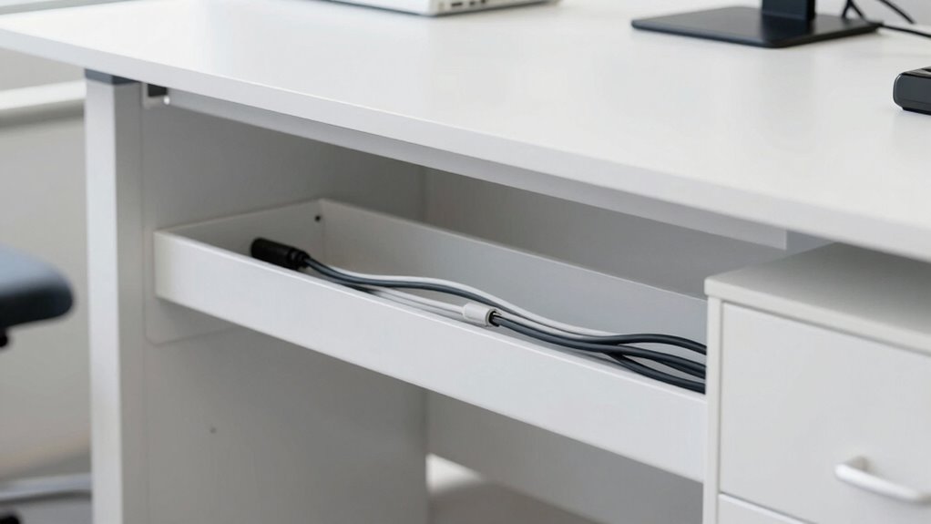 Why Under-Desk Cable Management Changes How a Workspace Feels 12 safe and tidy workspace