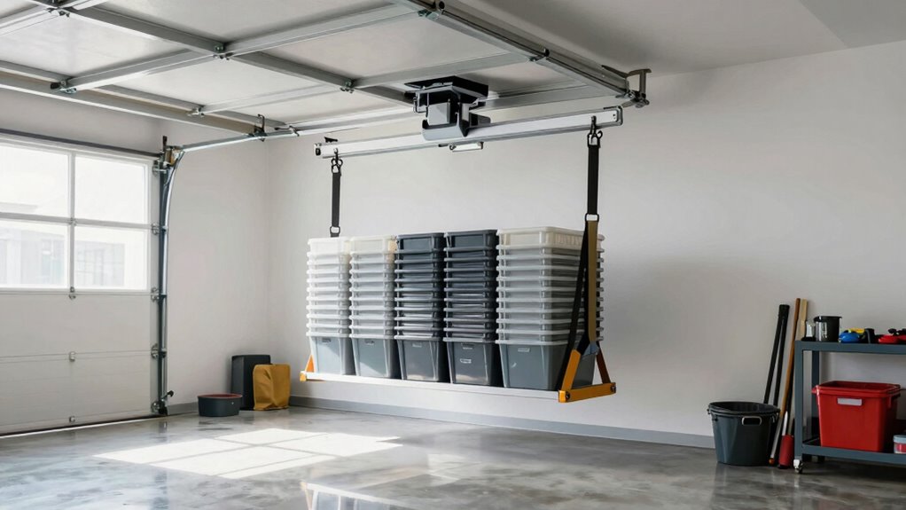 The Ceiling Storage Lift Question Every Garage Eventually Asks 3 safe efficient ceiling lifts