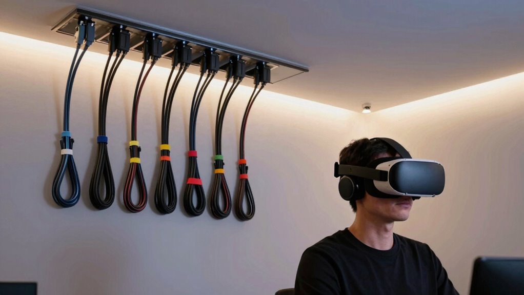 safe organized vr setup