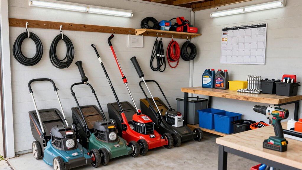 schedule inspections and maintenance