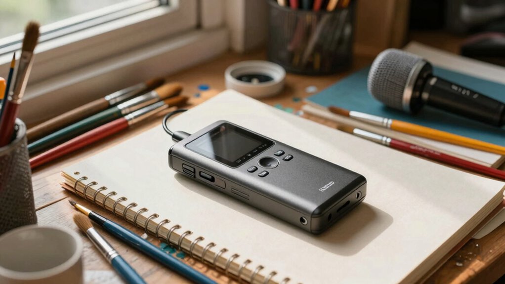 seamless portable recorder setup