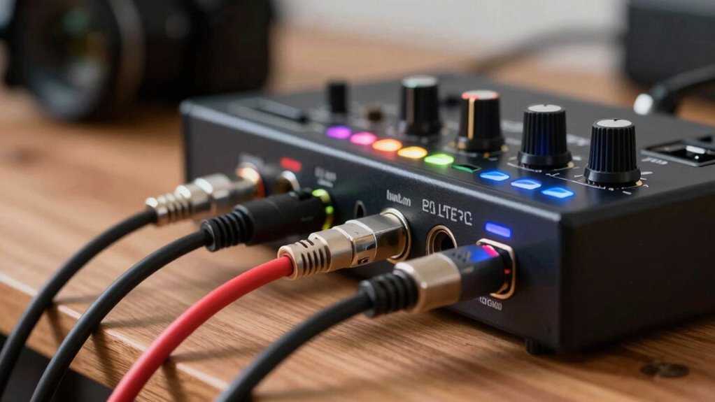 secure cables minimize noise