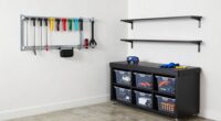 secure garage tool storage