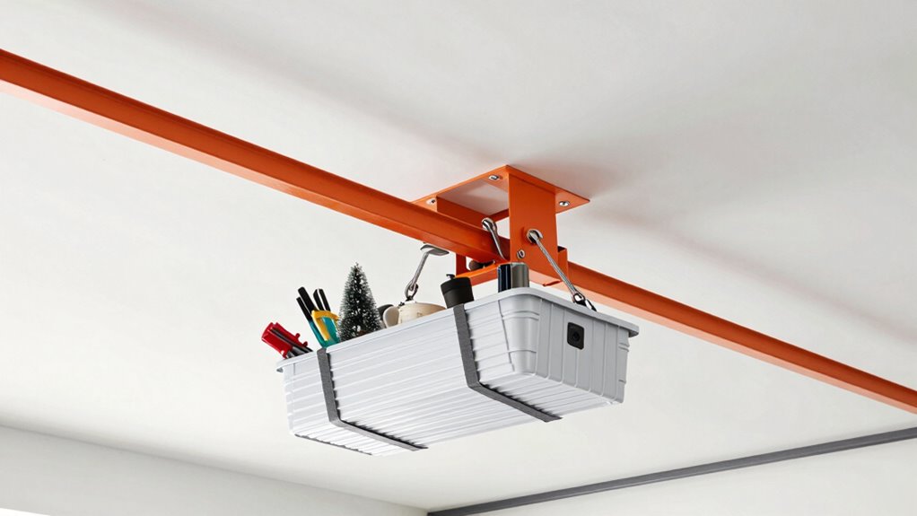 The Ceiling Storage Lift Question Every Garage Eventually Asks 5 secure level inspect anchor