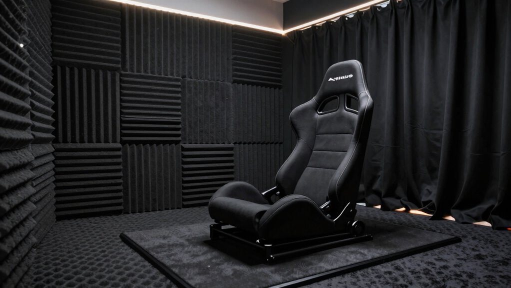 secure quiet racing environment