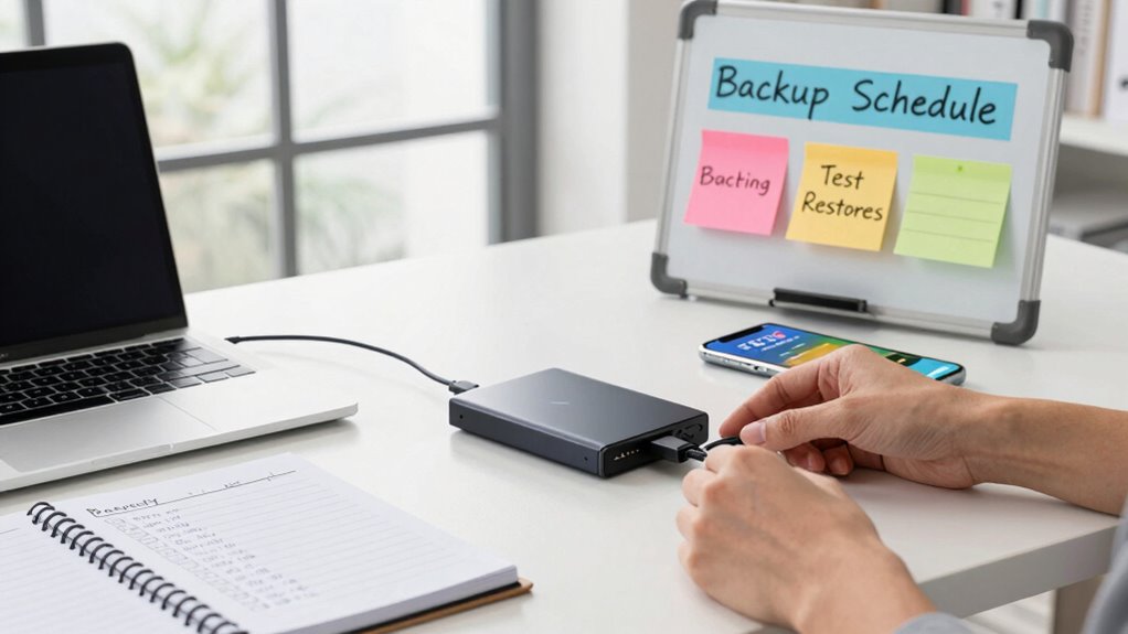 secure small team backups