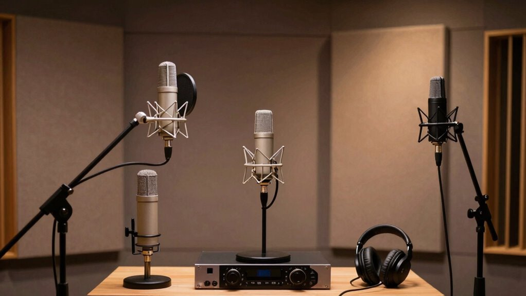 selecting suitable microphone types