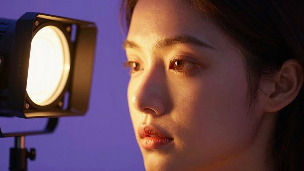 setting mood with color temperature