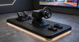 sim racing floor comfort