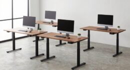 small space standing desks