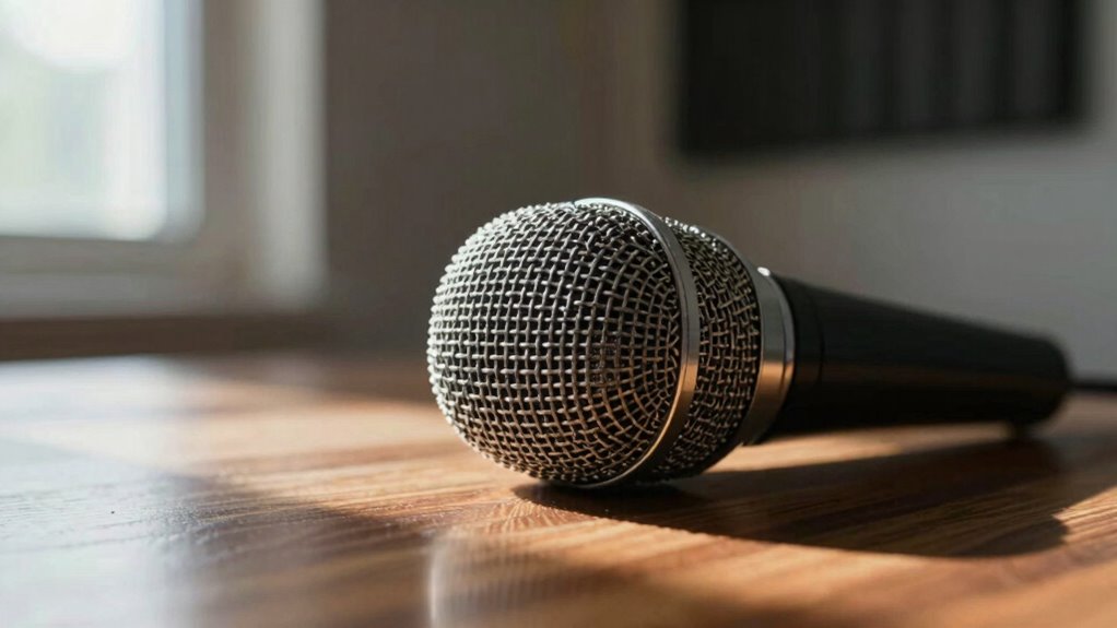 sound reflections distort voice recordings