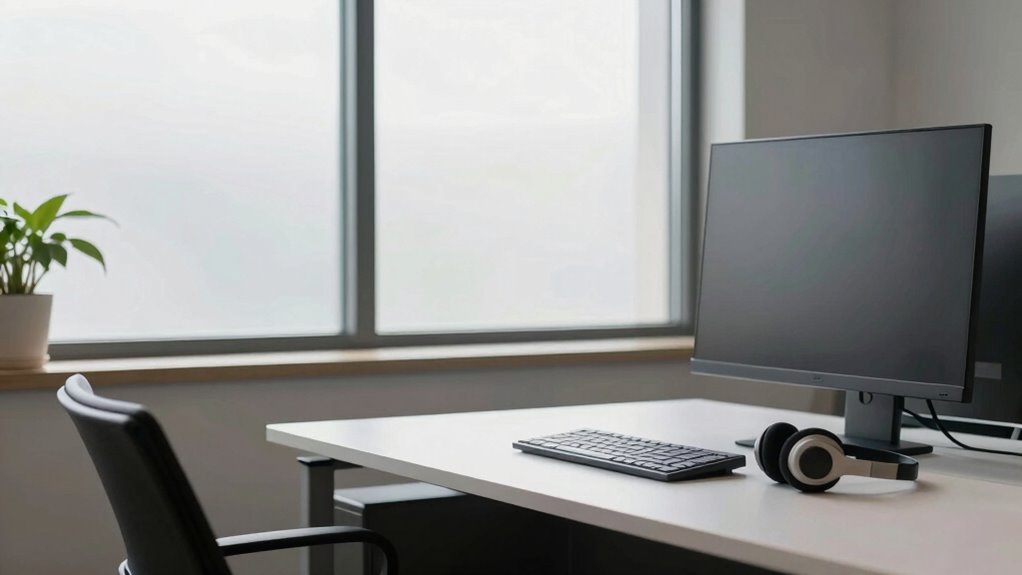 soundproofing and ergonomic workspace