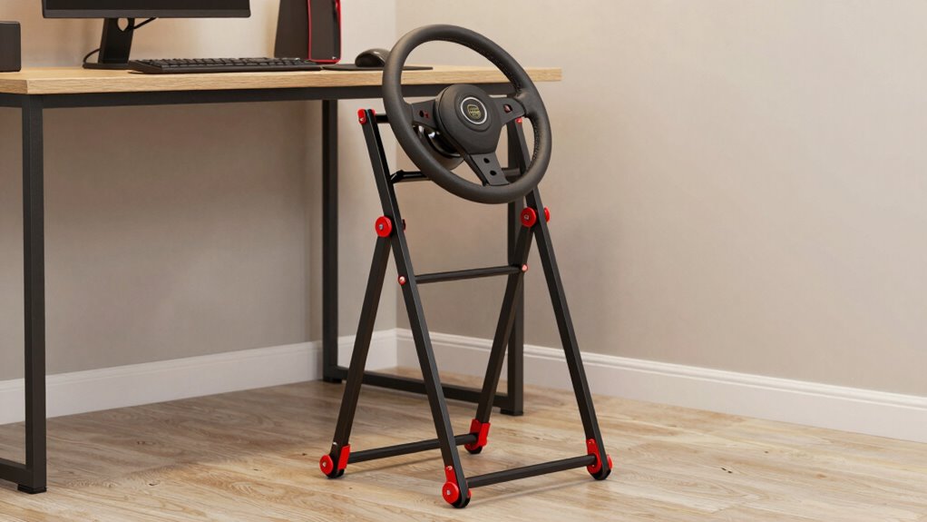 space efficient racing stand design