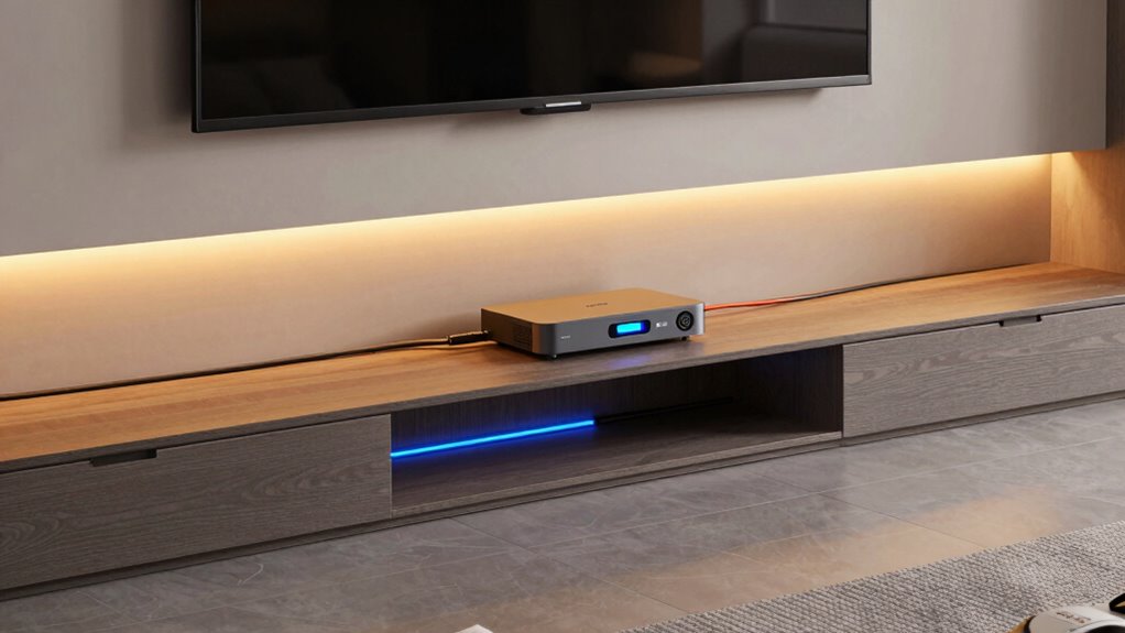 stylish smart cable organization