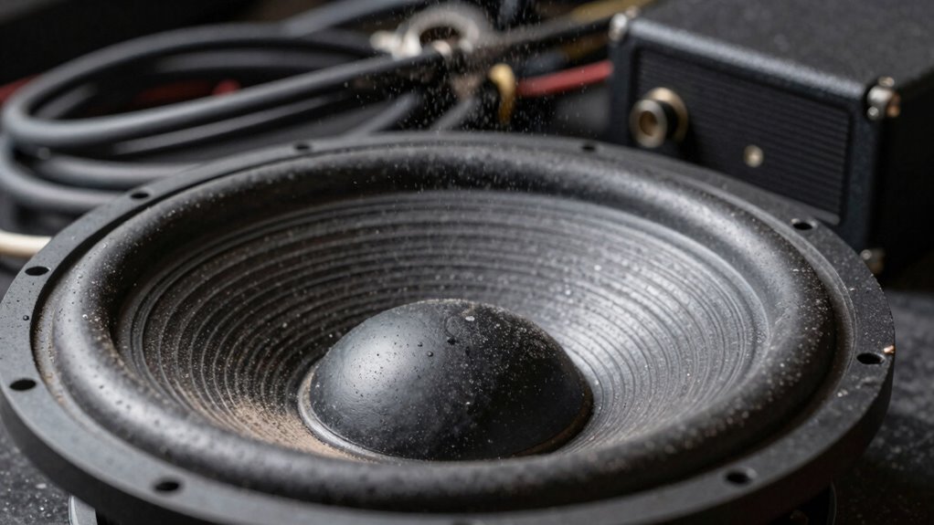 subwoofer reveals system flaws