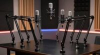 top heavy duty microphone arms