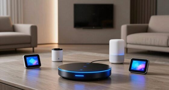 top matter device hubs