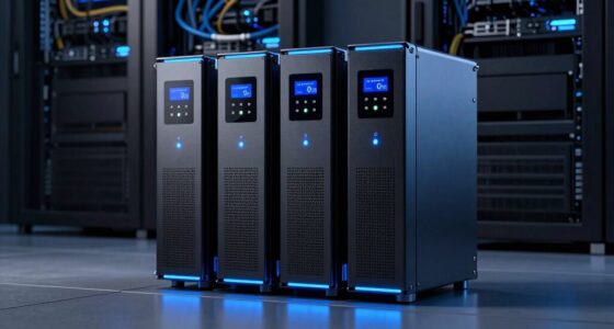 top server rack upss