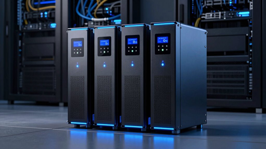 top server rack upss