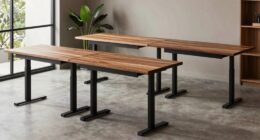 top solid wood standing desks