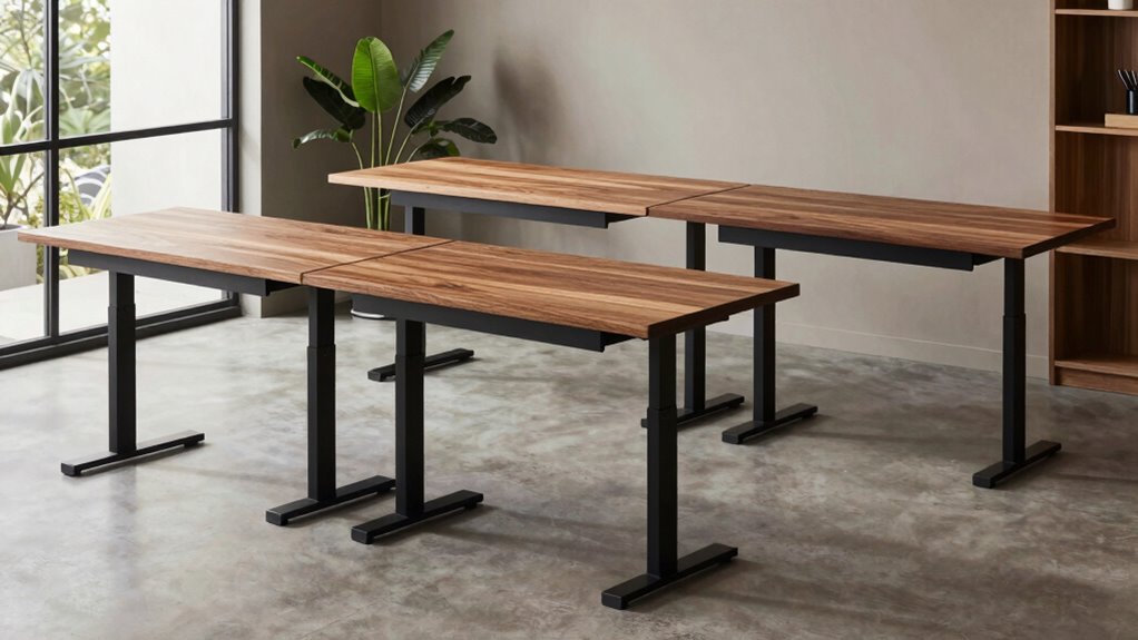 top solid wood standing desks