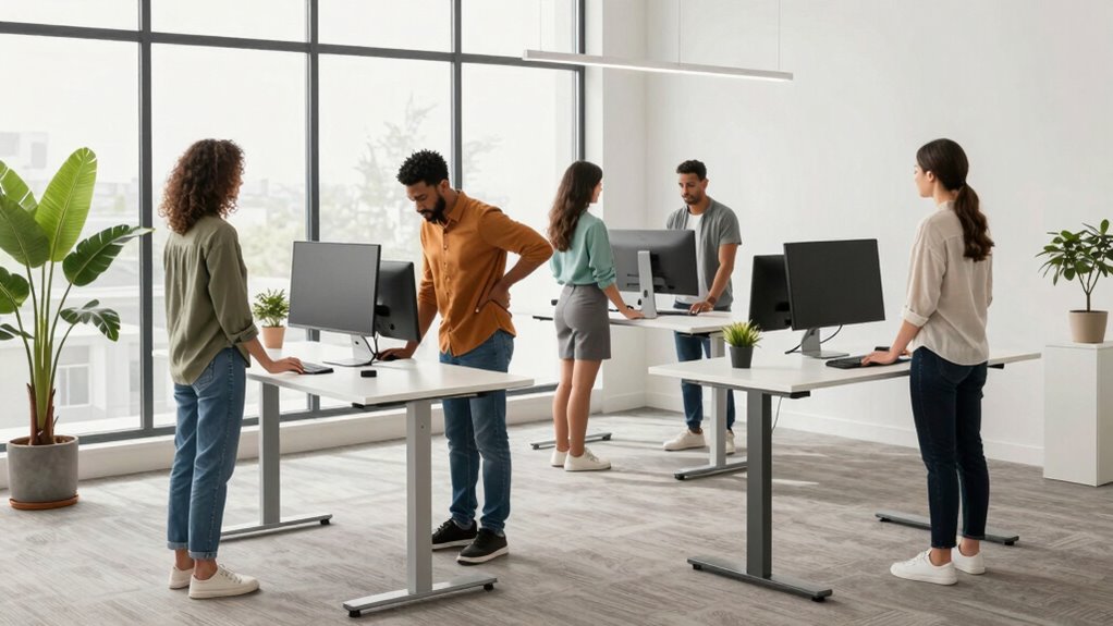 15 Best Standing Desks for Back Pain in 2026 4 top standing desk options syzam