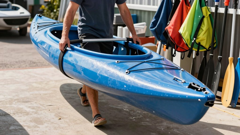 How to Build a Better Kayak Loading Routine Without More Strain 6 use aids for easier kayak loading