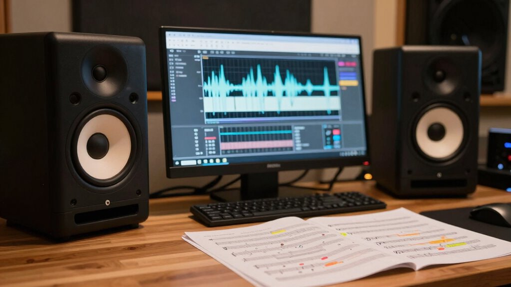use reference tracks consistently