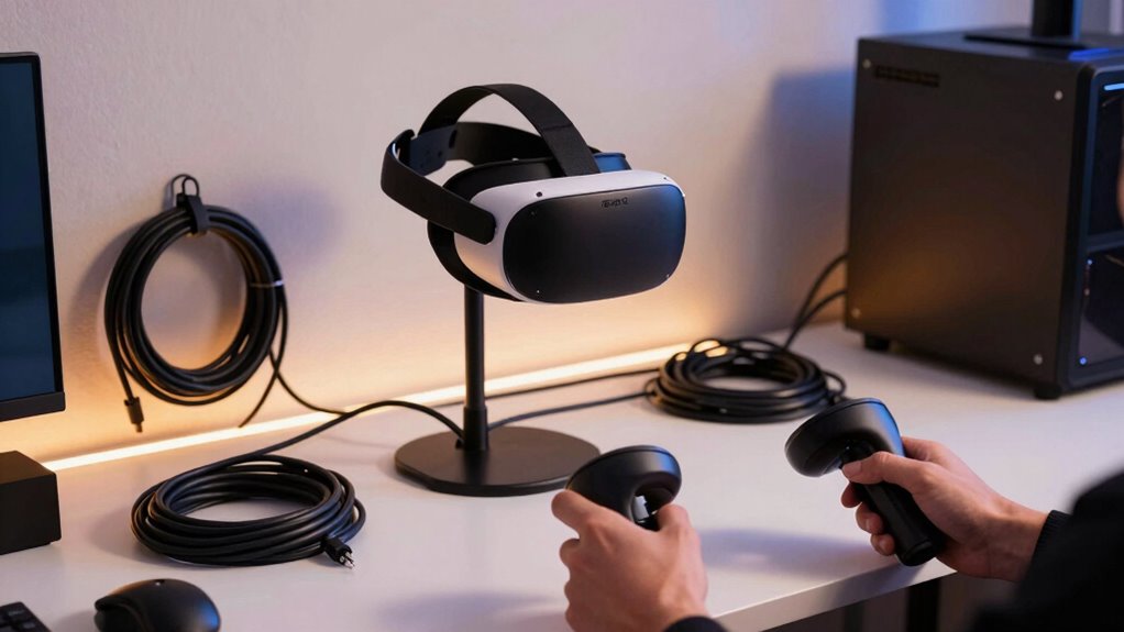 vr cable organization importance