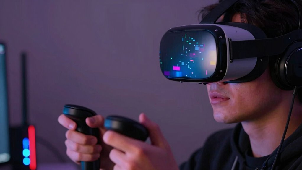 vr performance issues network speed