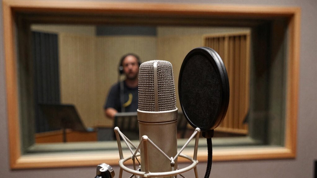 warm natural voice recording