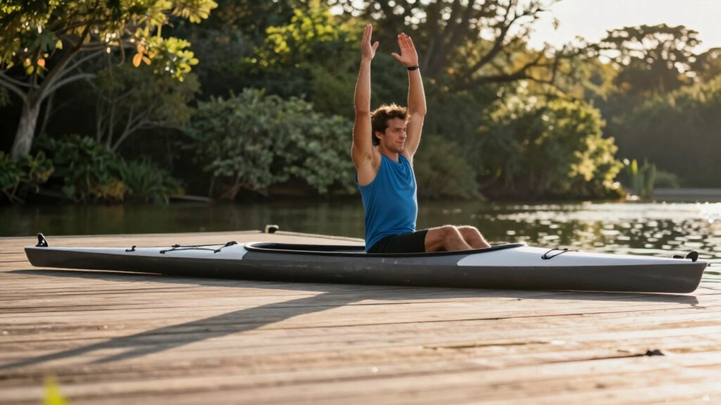How to Build a Better Kayak Loading Routine Without More Strain 9 warm up and stretch